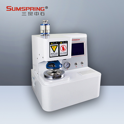 紙板耐破強度試驗機的展示圖